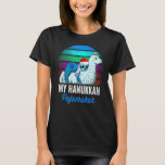 Min Hanukkah Pajamakah Chanukah Pajamas Sloth Meno T Shirt<br><div class="desc">Min Hanukkah Pajamakah Chanukah Pajamas Sloth Menorah</div>