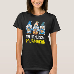 Min Hanukkah Pajamakah Gnome Chanukah Pajamas Wome T Shirt