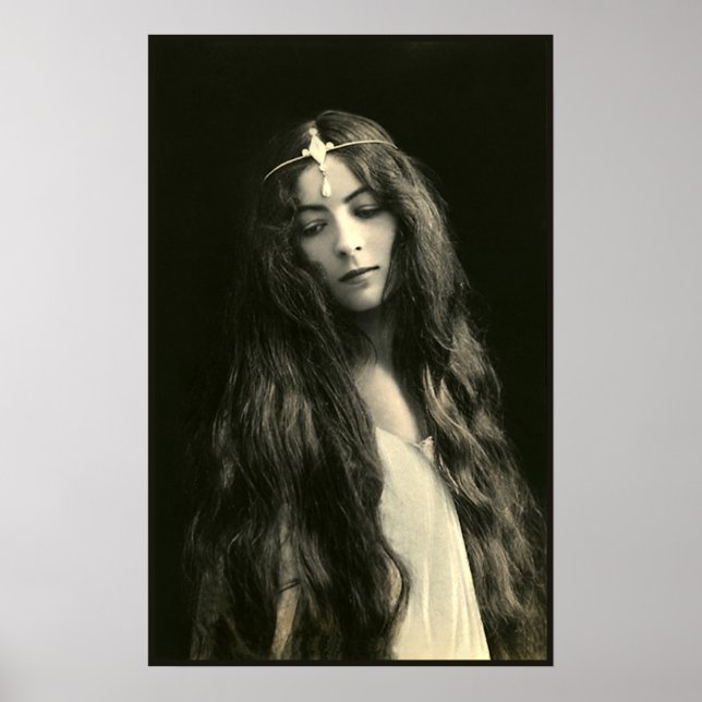 Min hår är väldigt lång poster (Framsidan)