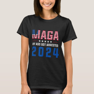 Min Har grep 2024 Lustigt antitrumpdemokrati-gag T Shirt