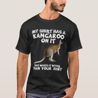 Min har Kangaroo Zookeeper Animal T Shirt