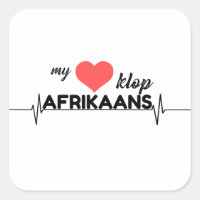 Min hart klop Afrikaans