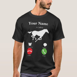 Min häst ringer personlig t shirt