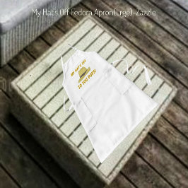 Min Hats off-Fedora Långt Förkläde