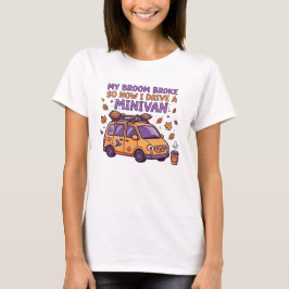 Min häxa sopborste gick sönder så nu kör jag en mi t shirt