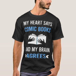 Min Heart Serietidningar Comics T Shirt