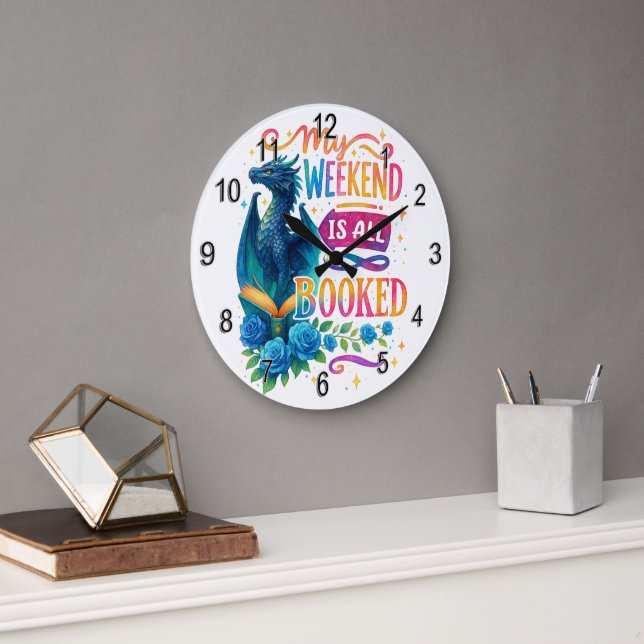 Min Helg är bokad Stor Klocka (Kontor)