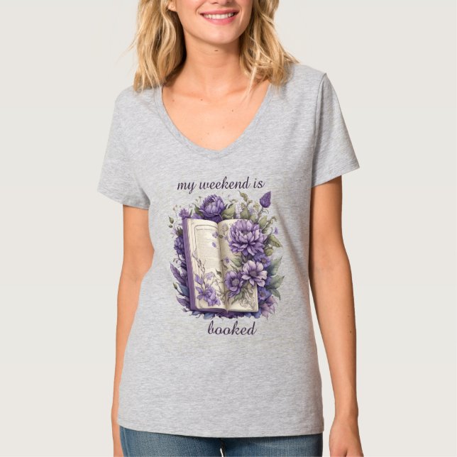 Min helg är bokad t shirt (Framsida)