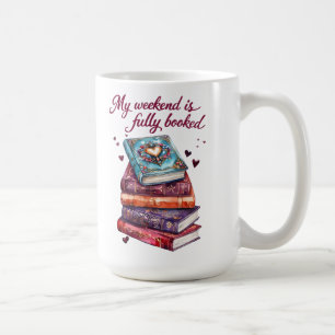 Min helg är helt bokad kaffemugg