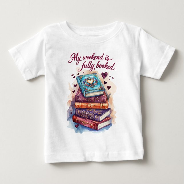 Min helg är helt bokad t shirt (Framsida)