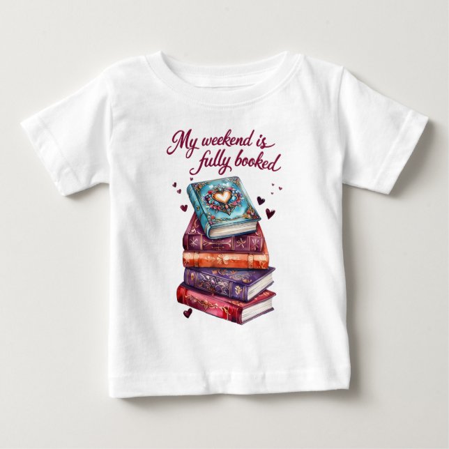 Min helg är helt bokad t shirt (Framsida)