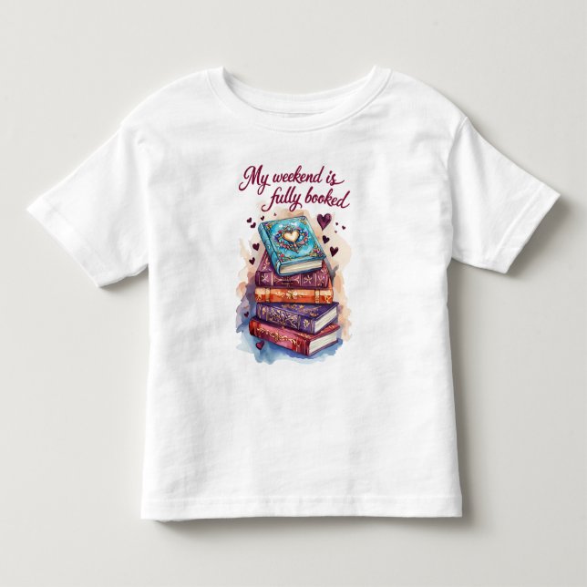 Min helg är helt bokad t shirt (Framsida)
