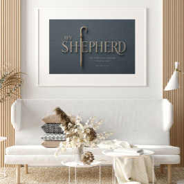MIN HERDE | Psalm 23:1 Kristendom Poster
