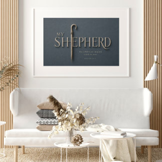 MIN HERDE | Psalm 23:1 Kristendom Poster