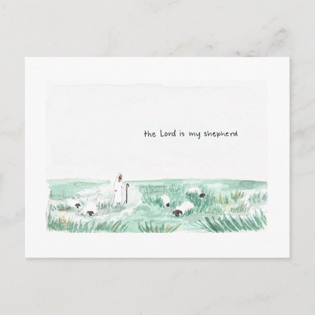 min herde vykort (Framsida)