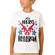 Min Hero är en veteran T-shirt