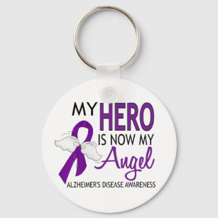 Min Hero är min ängel Alzheimers sjukdom Nyckelring