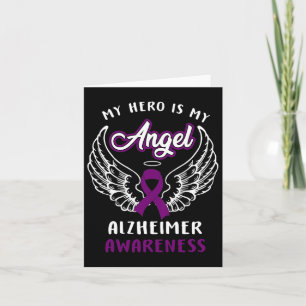 Min Hero är nu Angel Heimerheimer Awareness Costum Kort