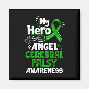 Min Hero är nu min ängel Cerebral Palsy-medvetenhe Magnet