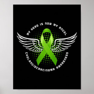 Min Hero är nu min angel Cholangiocarcinom Poster
