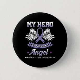 Min Hero är nu min angel esofageal Cancer Knapp