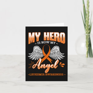 Min Hero är nu min angel leukemi benmärgshemat Kort