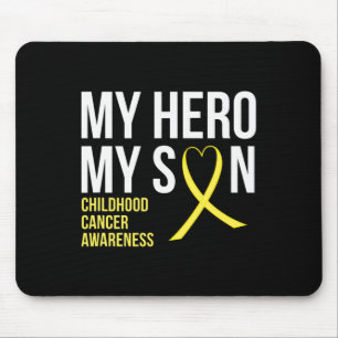 Min Hero Min son Childature Cancer Awareness Tee Musmatta