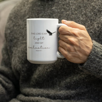 Min Herre är min Ljus-Tro Kaffemugg