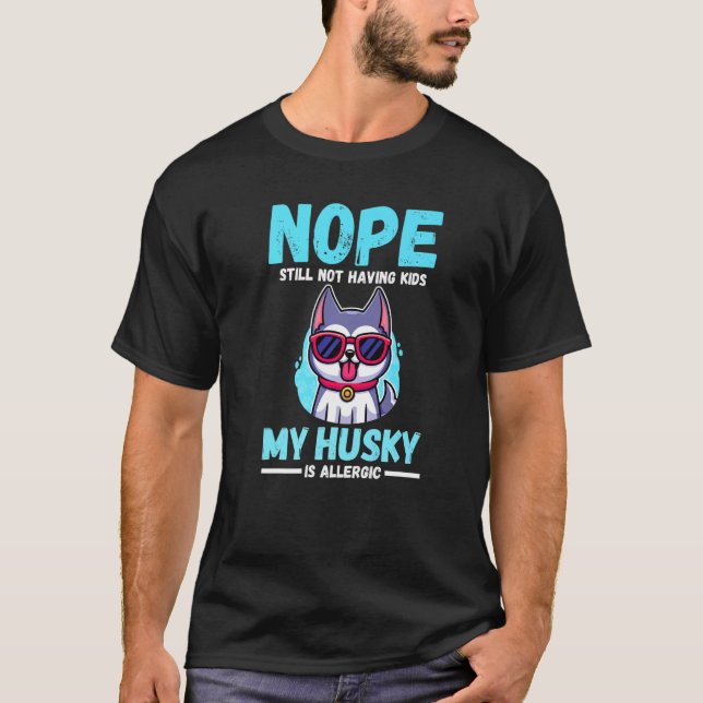 Min himmel är allergisk t shirt (Framsida)