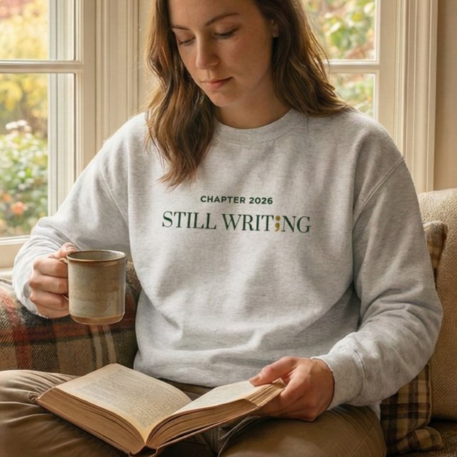 Min historia är inte över Semikolon-medvetenhet om Lång Ärmad Tröja (my story isnt over, semicolon project, recovery sweatshirt)