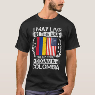 Min historia började i Colombia T Shirt
