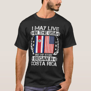 Min historia började i Costa Rica T Shirt