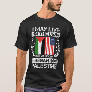Min historia började i Palestina T Shirt