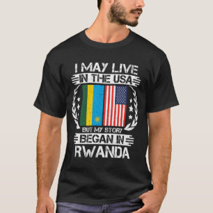 Min historia började i Rwanda T Shirt