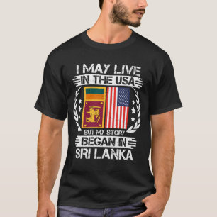 Min historia började i Sri Lanka T Shirt