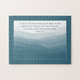 Min hjälp från bergen Blue Ridge puzzle Pussel