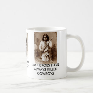 MIN HJÄLTAR HAR ALLTID DÖDAT COWBOYS KAFFEMUGG