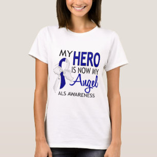 Min hjälte är min ängelALS T-shirt