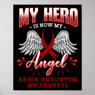 Min hjälte är nu min ängel hjärnaneurysm intrakran poster