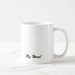 Min hjälte! kaffemugg