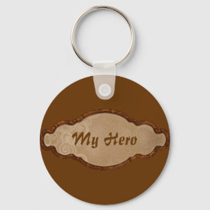Min hjälte Keychain Nyckelring