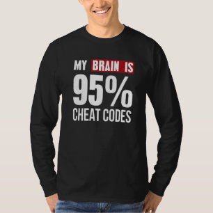 Min hjärna är 95 Chost Codes Coder Programmer Tee