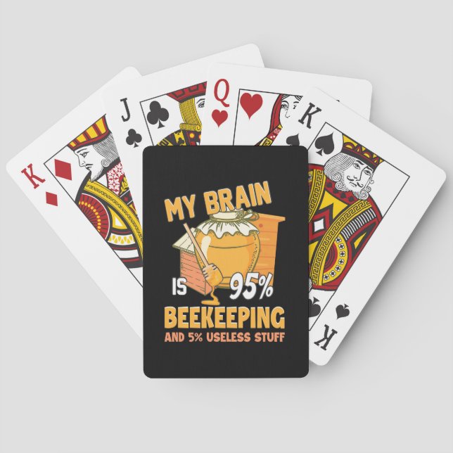 Min hjärna är 95 procent biodling casinokort (Baksidan)