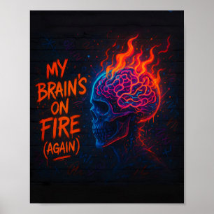 Min hjärna är på brand (igen) poster