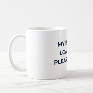 "Min hjärna läses in.. Vänta" kaffe Mugg