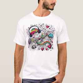 MIN Hjärna på Musik -Känn Takten T Shirt