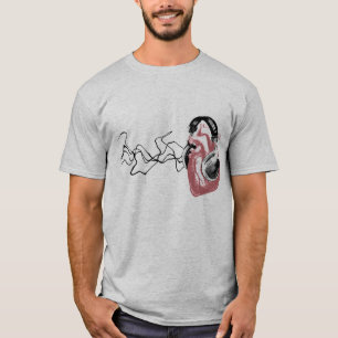 Min hjärta älskar musik tee shirt
