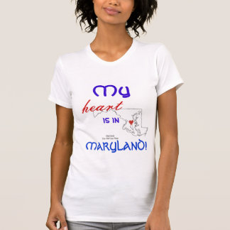 Min hjärta är i Maryland Tee