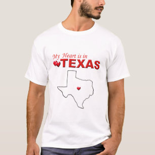 Min hjärta är i Texas manar T-tröja Tröja