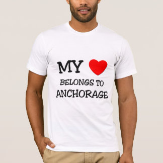 Min hjärta hör hemma till ANKRINGEN T-shirt